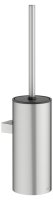 Keuco Collection Moll Wall-Mounted Toilet Brush Set - Stainless Steel/Anthracite