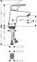 Hansgrohe Logis Single Lever Basin Mixer 70 Min. 0.2 Bar