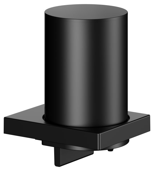 Keuco Edition 11 Lotion Dispenser with Holder & Pump Chrome - Matt Black