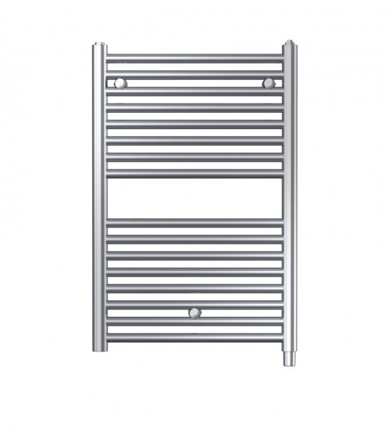 Zehnder Klaro Electric Towel Rail - Electric Simple Immersion 748 x 500mm - Chrome