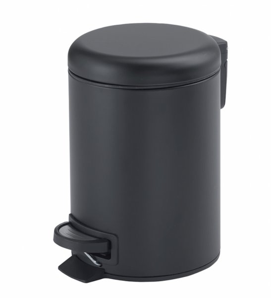 Origins Living 5L Potty Pedal Bin - Black