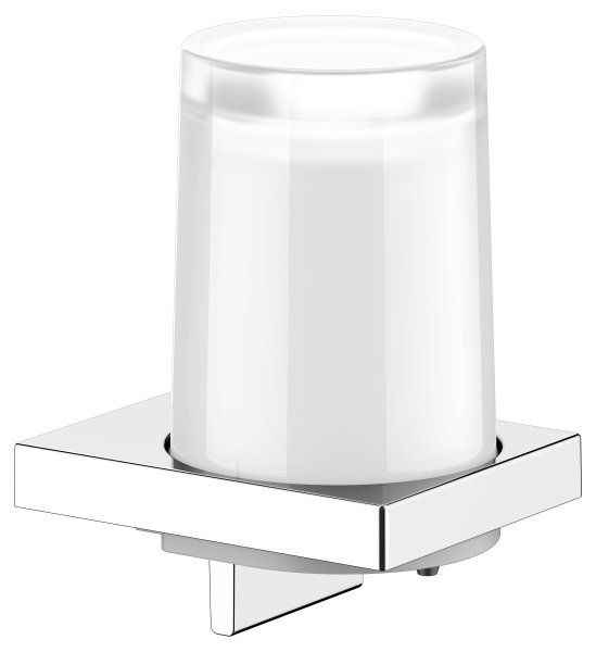 Keuco Edition 11 Lotion Dispenser with Holder & Pump Chrome - Chrome