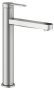 Keuco IXMO Single Lever Basin Mixer 211 (Flat Round Rosette) - Stainless Steel
