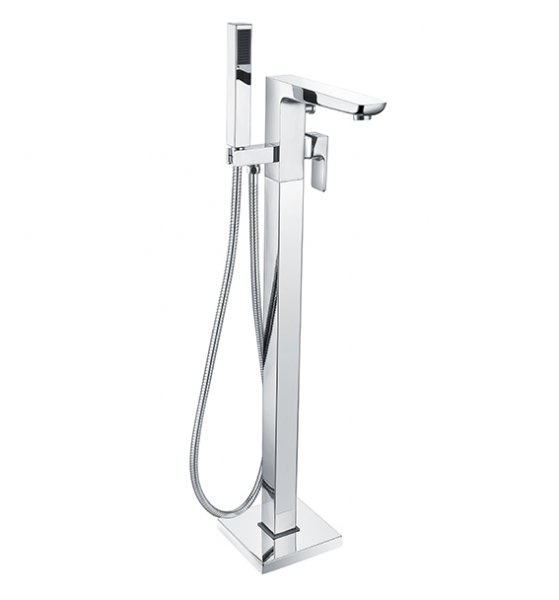 RAK Moon Chrome Freestanding Bath Shower Mixer