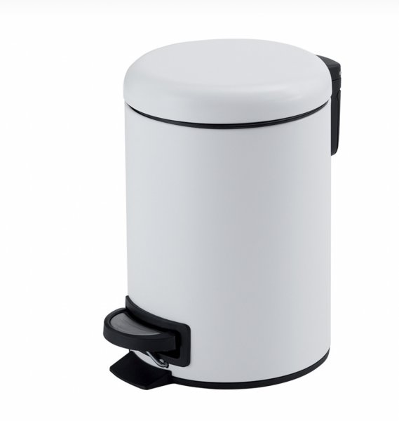 Origins Living 5L Potty Pedal Bin - White