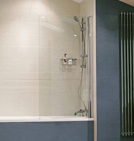 Roman Showers Haven Frameless Bath Screen