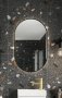 Scudo Aubrey 500 x 800mm LED Mirror - Black