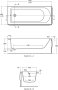 Ideal Standard Tesi Idealform Plus+ Bath 1700 x 700mm