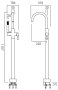 Vado Individual Origins Floor Standing Bath Shower Mixer - Brushed Gold