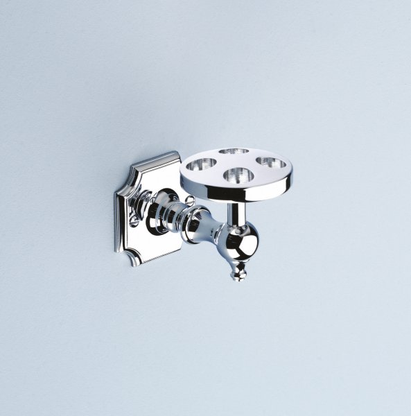 Silverdale Victorian Toothbrush Holder - Chrome