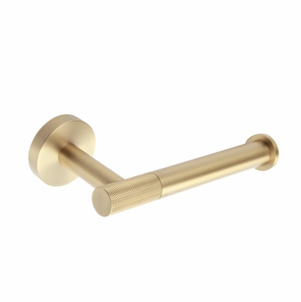 Origins Living Turner Open Toilet Roll Holder - Brushed Brass