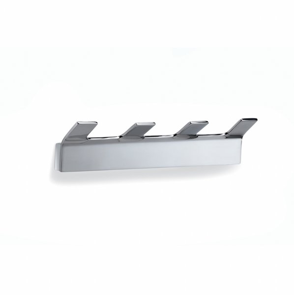 Origins Living Gedy Rectangular Multiple Robe Hook - Chrome