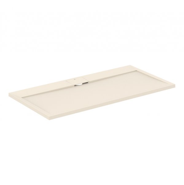 Ideal Standard i.life Ultra Flat S 1400 x 700mm Rectangular Shower Tray with Waste - Sand