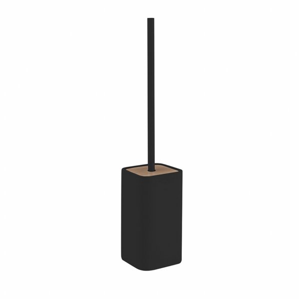 Origins Living Ninfea Toilet Brush & Holder - Black