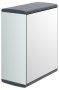 Keuco Collection Moll Paper Towel Dispenser with Left Hand Mirror Door - Chrome/Anthracite