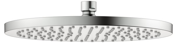 Keuco 250mm Round Shower Head - Stainless Steel
