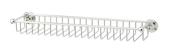 Perrin & Rowe Traditional Nickel 510mm Sponge Basket, 125mm Deep (6955) - Stock Clearance