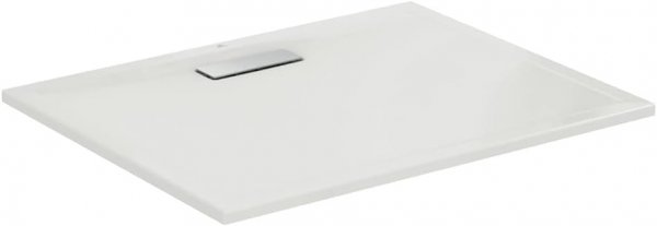 Ideal Standard Ultraflat New 900 x 700mm Shower Tray with Waste - Gloss White