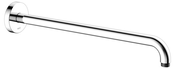 Keuco 450mm Wall-Mounted Shower Arm with Round Rosette - Brushed Bronze