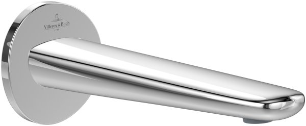 Villeroy & Boch Antao Wall-Mounted Bath Spout - Chrome