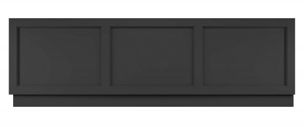 Bayswater Matt Black 1700mm Front Bath Panel