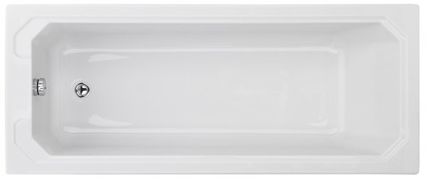 Bayswater White Bathurst 1700 x 700mm Single Ended Bath