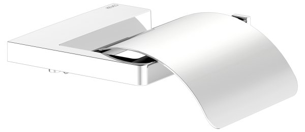 Keuco Collection Moll Toilet Roll Holder with Lid - Chrome