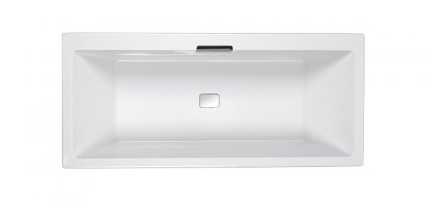 Carron Celsius 1800 x 800mm Double Ended Bath with Overflow Filler & Clicker Waste