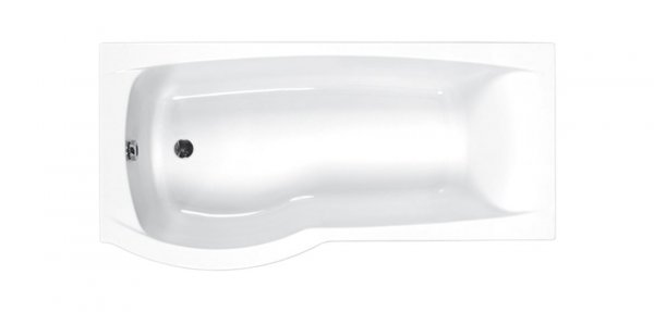 Carron Aspect 1700 x 700/800mm Left Hand Carronite Shower Bath
