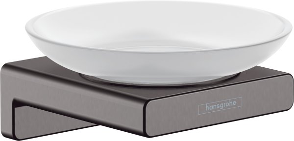 Hansgrohe Addstoris Soap Dish - Brushed Black Chrome