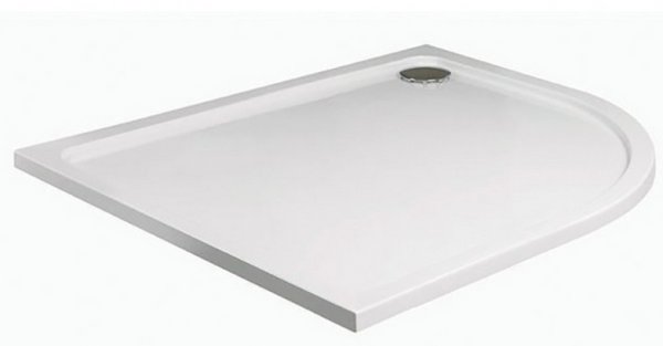 JT Fusion 1200 x 800mm Offset Quadrant Shower Tray