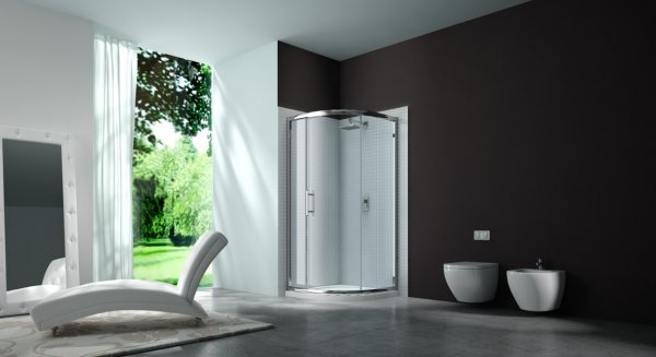 Merlyn 6 Series 900 x 900mm 1 Door Quadrant