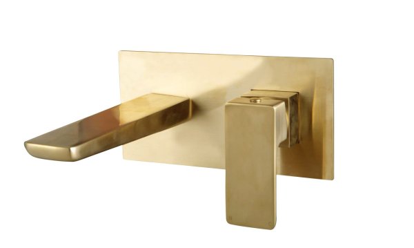 Scudo Muro Wall-Mounted Bath Mixer - Matt Black