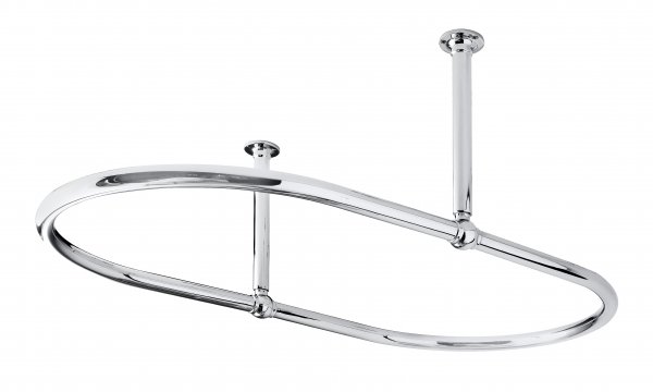 Bayswater 1110 x 610 x 320mm Chrome Cicero Shower Ring