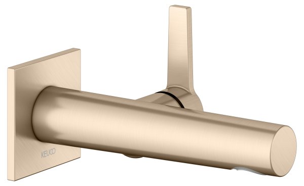 Keuco Edition 11 Single Lever Mixer for Wall Mounting Extension 165mm - Brushed Bronze