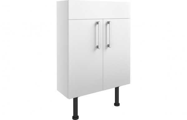 Purity Collection Aurora 600mm Slim Basin Unit - White Gloss