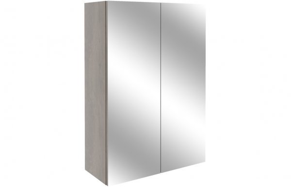 Purity Collection Aurora 500mm Mirrored Unit - Nebraska Oak