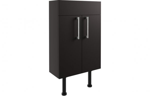 Purity Collection Aurora 500mm Slim Basin Unit - Matt Graphite Grey