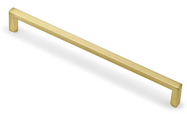 Purity Collection 330mm Slim D-Shape Handle - Brushed Brass