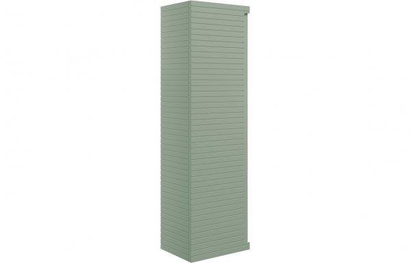 Purity Collection Accord 350mm Wall Hung 1 Door Tall Unit - Matt Willow Green