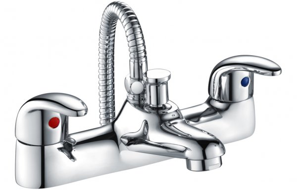 Purity Collection Nola Low Pressure Bath/Shower Mixer - Chrome