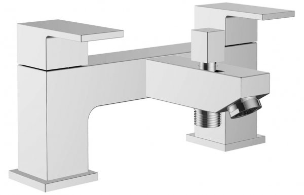 Purity Collection Parma Bath/Shower Mixer & Bracket - Chrome