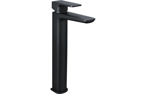 Purity Collection Bari Tall Basin Mixer - Matt Black