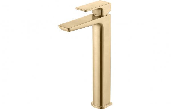 Purity Collection Bari Tall Basin Mixer - Brushed Brass