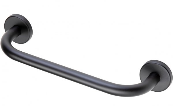 Purity Collection Straight 64cm Grab Rail - Matt Black