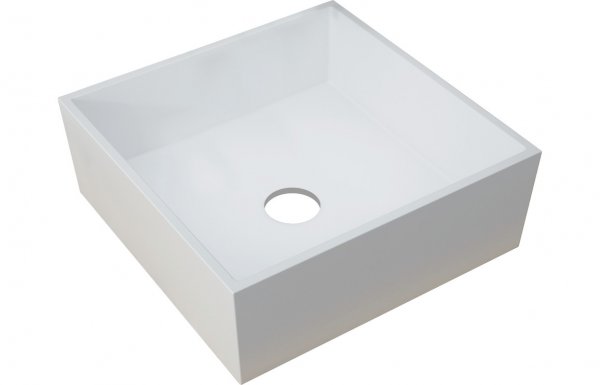 Purity Collection Verdant 426mm Square Resin Basin