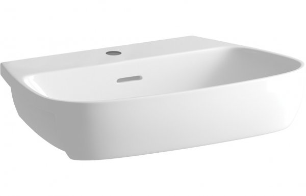 Purity Collection Calm 495x415mm 1 Tap Hole Semi Recessed Basin