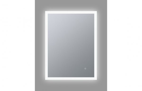 Purity Collection Solara 600x800mm Rectangular Edge-Lit LED Mirror