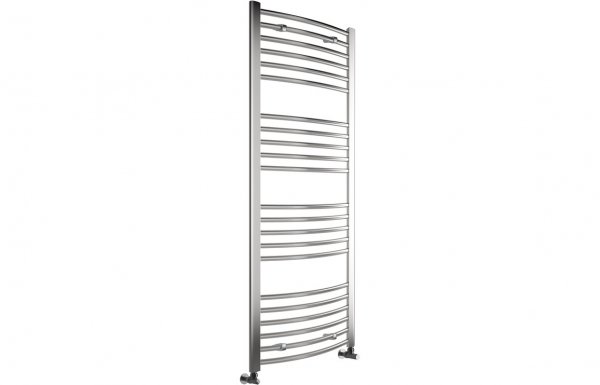 Purity Collection Gradia Curved 30mm Ladder Radiator 600 x 1600mm - Chrome