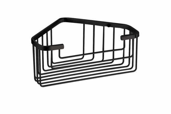 Origins Living Gedy Deep Corner Basket - Black